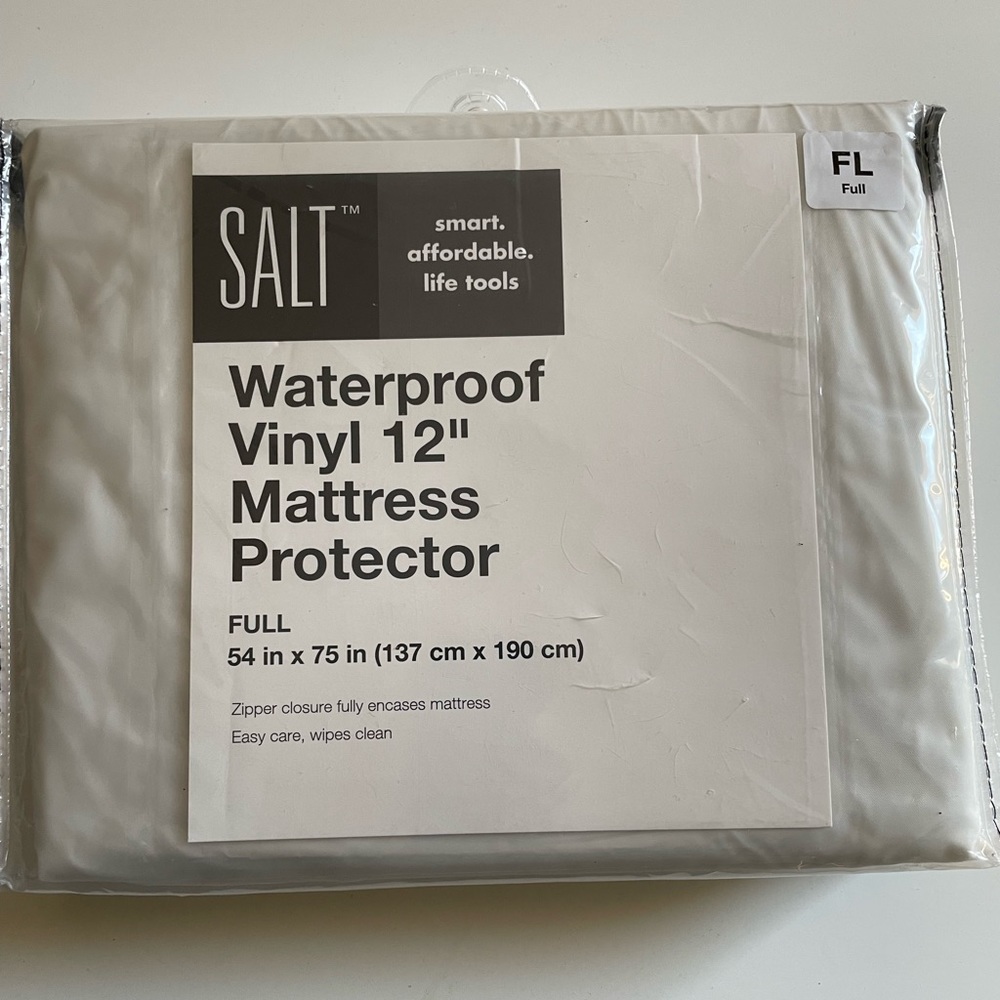 Waterproof Vinyl 12” Mattress Protector